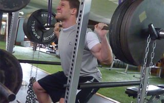 male lifting