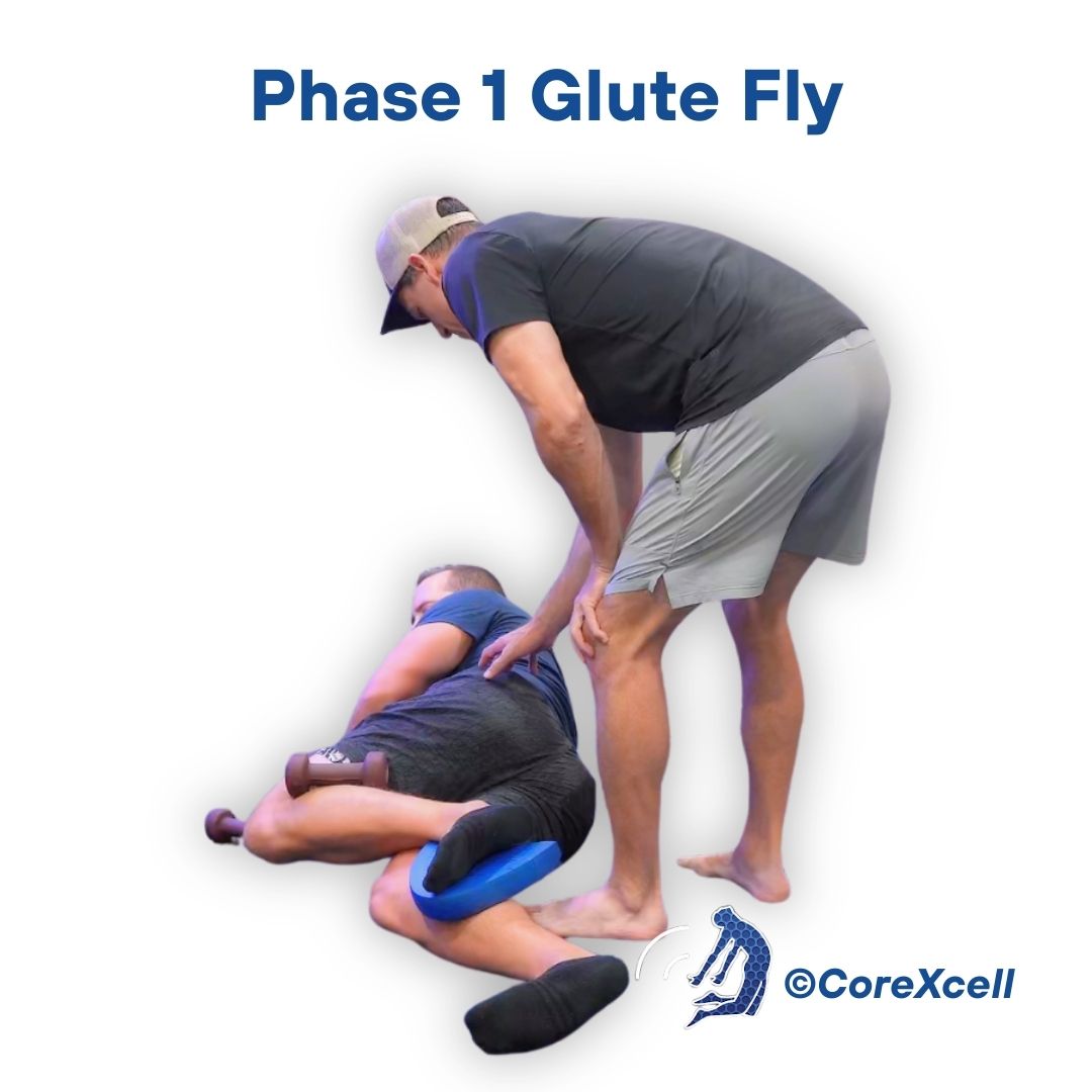 Phase 1: Glute Fly exercise