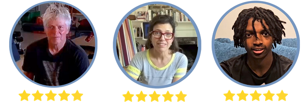 Corexcell online knee rehabilitation client testimonials with five star reviews