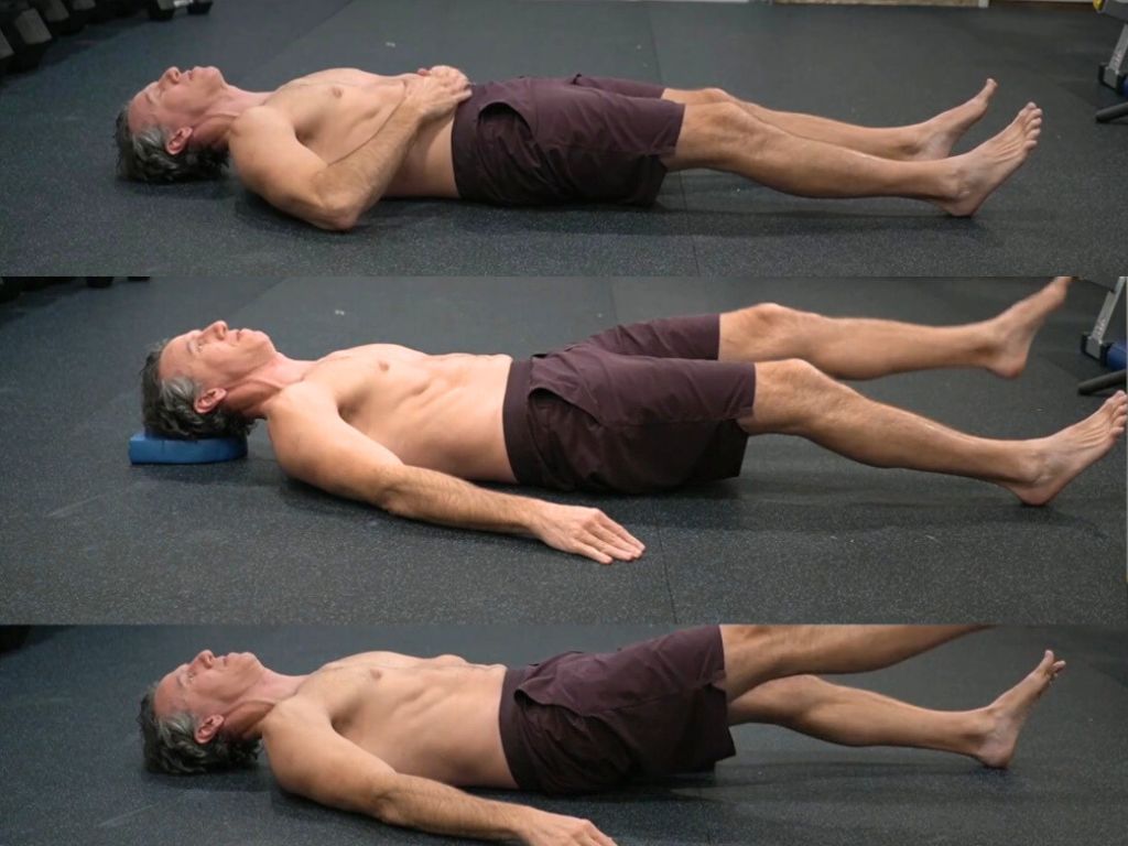 Anterior pelvic tilt correction core exercise demonstration Greenville SC