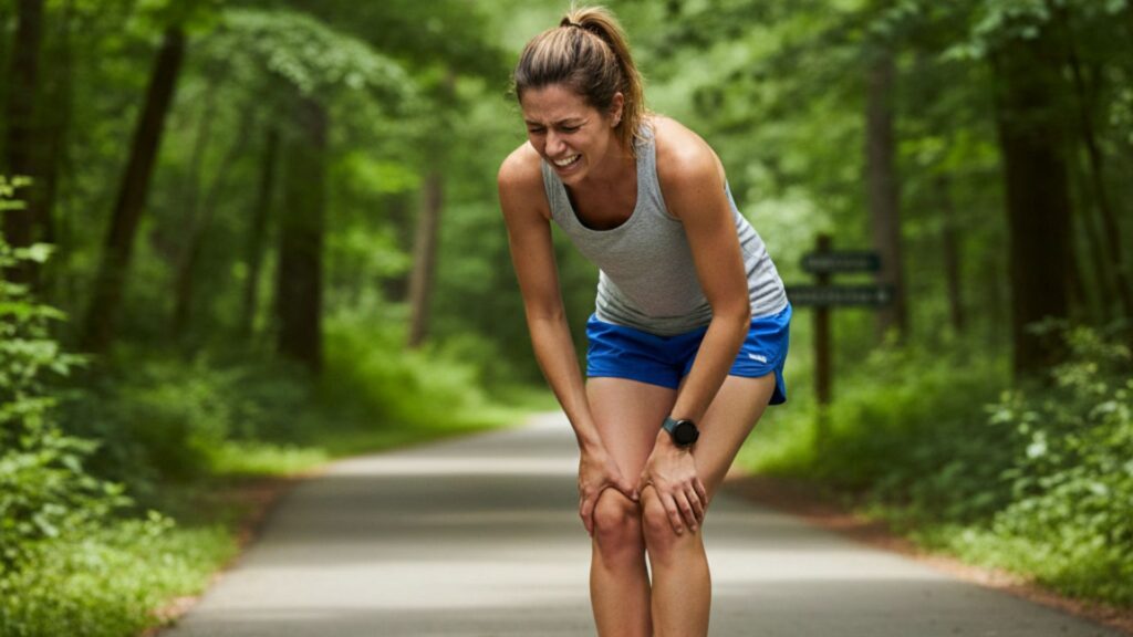 Greenville SCWoman Trail Knee Pain Swamp Rabbit