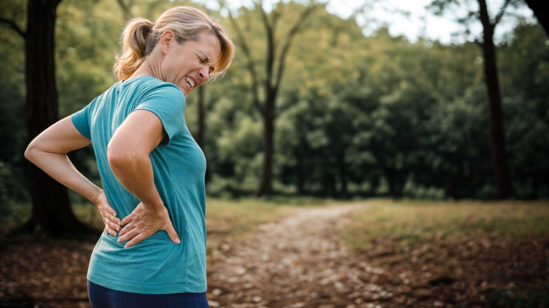 Runner experiencing low back pain and sciatica from herniated disc